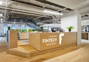 ĦǿƼ Montreal FinTech Stationϰ칫ռ